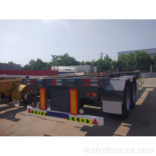 Xe tải bán trailer loại bộ xương 20ft container